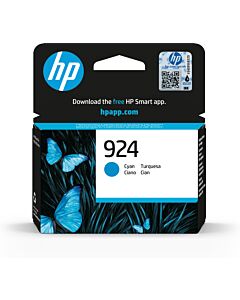 HP 924 Cyan Original Ink Cartridge 4K0U3NE#SE1