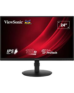 Viewsonic VA VA2408-HDJ computer monitor 61 cm (24") 1920 x 1080 pixels Full HD LED Black