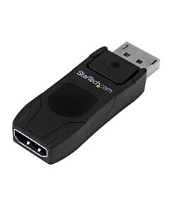 StarTech.com DisplayPort to HDMI Adapter - 4K 30Hz Compact DP 1.2 to HDMI 1.4 Video Converter - DP++ to HDMI Monitor/TV - Passive DP to HDMI Cable Adapter - Latching DP Connector DP2HD4KADAP