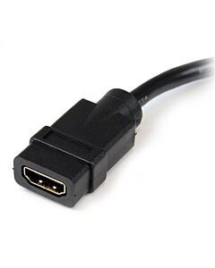 StarTech.com 8in HDMI to DVI-D Video Cable Adapter - HDMI Female to DVI Male HDDVIFM8IN