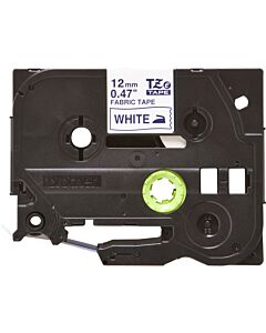 Brother TZE-FA3 label-making tape Blue on white