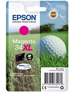 Epson Golf ball Singlepack Magenta 34XL DURABrite Ultra Ink