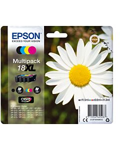 Epson Daisy Multipack 4-colours 18XL Claria Home Ink