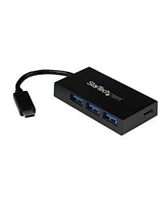 StarTech.com 4-Port USB-C Hub - USB-C to 1x USB-C and 3x USB-A - USB 3.0 Hub~4-Port USB-C Hub - USB-C to 1x USB-C and 3x USB-A - USB 3.0 Hub - 5Gbps HB30C3A1CFB