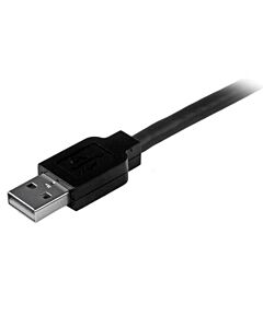 StarTech.com 15m / 50 ft Active USB 2.0 A to B Cable - M/M USB2HAB50AC