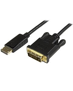 StarTech.com DisplayPort to DVI Converter Cable - 3ft - 1920x1200 DP2DVI2MM3