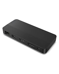 Lenovo 40B90100UK laptop dock/port replicator Wired USB 3.2 Gen 1 (3.1 Gen 1) Type-C Black