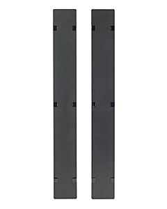 APC NetShelter Cable Management, Vertical Cable Manager, Hinged Covers, for NetShelter SX 750mm W 48U, Set of 2, 109 x 2184 x 13 mm