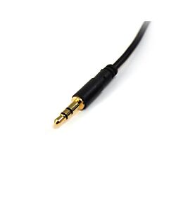 StarTech.com 10 ft Slim 3.5mm Stereo Audio Cable - M/M MU10MMS