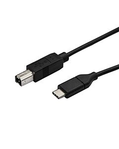 StarTech.com USB-C to USB-B Printer Cable - M/M - 3 m (10 ft.) - USB 2.0 USB2CB3M