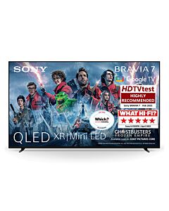 Sony BRAVIA 7 QLED (XR l Mini LED) 55 Inch 4K HDR Google Smart TV (2024) | Gaming Features for PlayStation 5, IMAX Enhanced, Dolby Vision Atmos, Chromecast, AirPlay, 120Hz