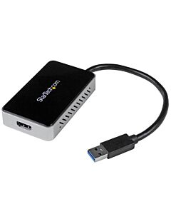 StarTech.com USB 3.0 to HDMI Adapter w/ 1x USB, USB to HDMI Monitor Converter for Windows (no support for macOS/CheOS/Linux) - TAA USB32HDEH