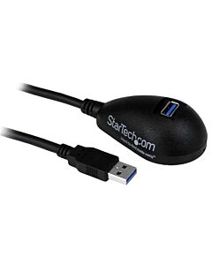 StarTech.com 5 ft Black Desktop SuperSpeed USB 3.0 Extension Cable - A to A M/F USB3SEXT5DKB