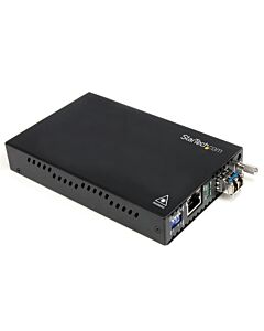 StarTech.com Fiber Media Converter Gigabit 1000Mbps MM Fibre LC 550m