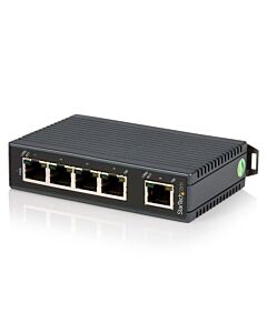 StarTech.com 5-port industrial Ethernet switch - DIN rail mountable