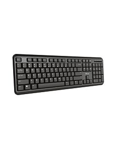 Trust TK-350 keyboard Universal RF Wireless QWERTY UK English Black