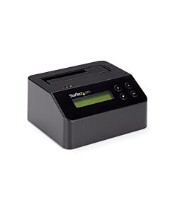 StarTech.com Single Bay Hard Drive Eraser, Standalone HDD/SSD Sanitizer, 4Kn, USB 3.0 to SATA III (6 Gbps), 9 Erase Modes, LCD Display, Secure Erase Hard Disk Sanitizer Dock, DB-9 Printer Port, TAA Compliant