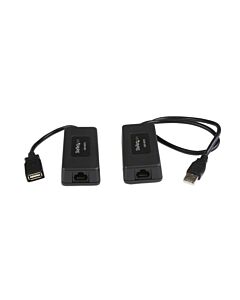 StarTech.com 1 Port USB over Cat5 / Cat6 Ethernet Extender - up to 131ft (40m)