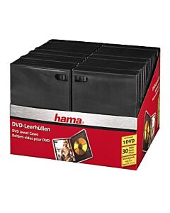 Hama 00011495 optical disc case Black