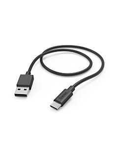 Hama 00201594 USB cable USB 2.0 1 m USB A USB C Black 00201594