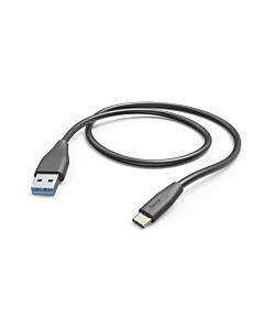 Hama 00201595 USB cable USB 2.0 1.5 m USB A USB C Black 00201595