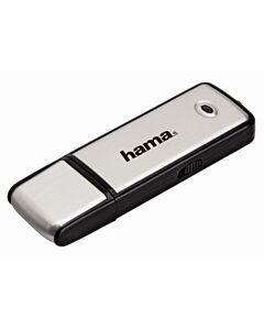 Hama FlashPen "Fancy" USB 2.0 16GB 40X USB flash drive USB Type-A Black, Silver 00090894