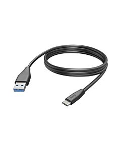Hama 00201597 USB cable USB 2.0 3 m USB C USB A Black 00201597