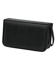 Hama CD Wallet Nylon 120, black 120 discs