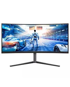 Philips Evnia 34M2C6500/00 computer monitor 86.4 cm (34") 3440 x 1440 pixels Wide Quad HD QD-OLED Grey 34M2C6500/00