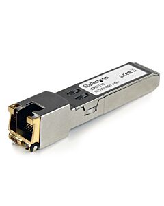 StarTech.com Cisco SFP-GE-T Compatible SFP Transceiver Module - 10/100/1000BASE-TX~Cisco SFP-GE-T Compatible SFP Module - 1000BASE-T - SFP to RJ45 Cat6/Cat5e - 10/100/1000 Mbps - RJ-45 100m - Cisco IE3400, IE3300, IE3200