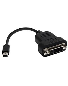 StarTech.com Mini DisplayPort to DVI Adapter - Active Mini DisplayPort to DVI-D Adapter Converter - 1080p Video - mDP or Thunderbolt 1/2 Mac/PC to DVI Monitor Dongle, mDP to DVI Single-Link MDP2DVIS