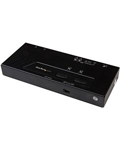 StarTech.com 2x2 HDMI Matrix Switch - 4K with Fast Switching and Auto-sensing
