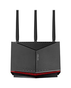 ASUS RT-BE86U wireless router 10 Gigabit Ethernet Dual-band (2.4 GHz / 5 GHz) Black 90IG08W0-MO9A0V