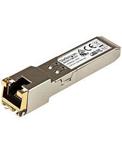 StarTech.com Cisco Meraki MA-SFP-1GB-TX Compatible SFP ule - 1000BASE-T - SFP to RJ45 Cat6/Cat5e - 10/100/1000 Mbps - RJ-45 100m - Cisco Meraki MS225, MX400, MS250 MASFP1GBTXST