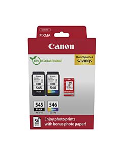 Canon 8287B008 ink cartridge 2 pc(s) Original Black, Cyan, Magenta, Yellow 8287B008