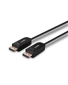 Lindy 15m Fibre Optic Hybrid DP 2.0 UHBR10 Cable