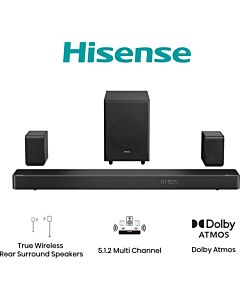 Hisense AX5125H Black 5.1.2 channels 500 W