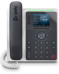 POLY Edge E220 IP Phone and PoE-enabled