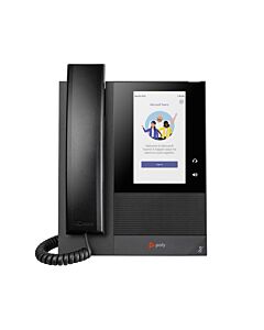 POLY CCX 400 Business Media Phone for Microsoft Teams and PoE-enabled