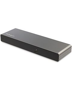 StarTech.com Thunderbolt 3 Dock - Dual 4K 60Hz Monitor TB3 Laptop Docking Station with DisplayPort, HDMI & 1080p VGA - 85W Power Delivery & Charging - 2x USB-A, Ethernet - Mac & Windows TB3DK2DHVUE