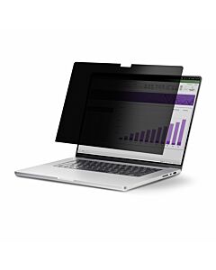 StarTech.com 13.3-inch Flip-Over Laptop Privacy Screen for MacBook Pro, Anti-Glare and Blue Light Reduction Privacy Filter, Screen Protector with +/- 30 Deg. View Angle