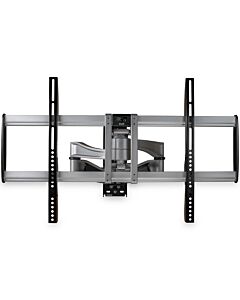 StarTech.com Full Motion TV Wall Mount - Heavy Duty Articulating TV Wall Mount Bracket for 32" to 75" (165lb/75kg) VESA Display - Universal Adjustable Tilt/Swivel Flat Screen Arm - Silver