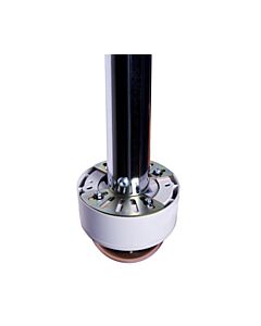 B-Tech SYSTEM 2 - CCTV Dome Camera Mount for Ø50mm Poles