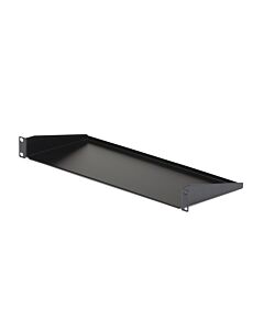 StarTech.com 1U Server Rack Shelf, Universal Rack Mount Cantilever Tray for 19" Network Equipment Rack/Cabinet, Heavy Duty Steel, Weight Capacity 33lb/15kg, 7in (18cm) Deep CABSHELF1U