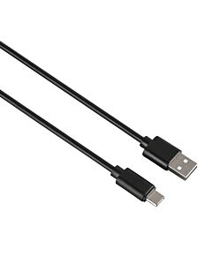 Hama 00200907 USB cable USB 2.0 0.9 m USB C USB A Black 00200907