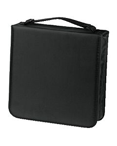 Hama CD Wallet Nylon 208, black 208 discs