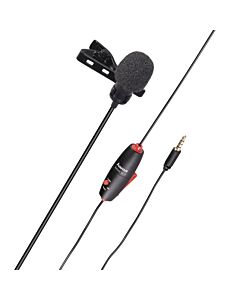 Hama Smart Black Clip-on microphone