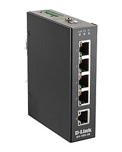 D-Link 5-Port Unmanaged Industrial Switch with 5 x 10/100 BaseT(X) ports