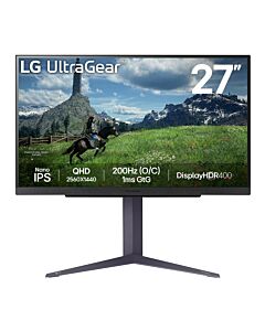 LG 27GS85Q-B computer monitor 68.6 cm (27") 2560 x 1440 pixels Quad HD Black, Grey, Purple