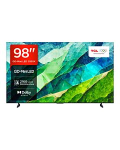 TCL 98C855K TV 2.49 m (98") 4K Ultra HD Smart TV Wi-Fi Titanium 3500 cd/m²